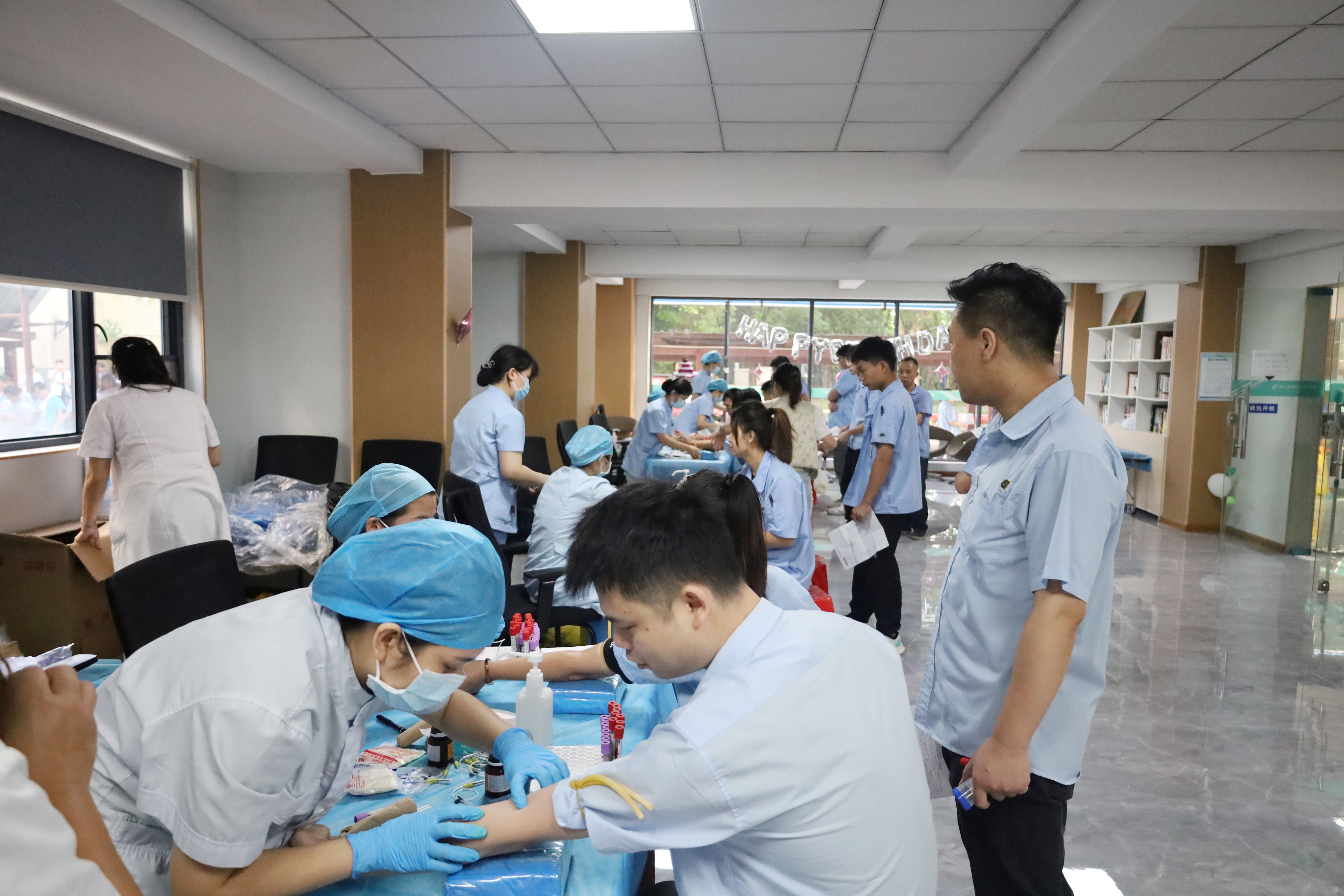關(guān)愛員工，守護(hù)健康——依頓電子開展2024年度員工健康體檢活動(dòng)